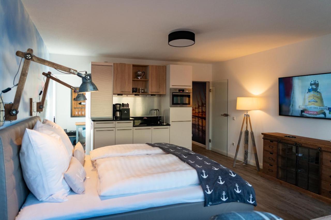 Heimathafen Appartement Cuxhaven Buitenkant foto
