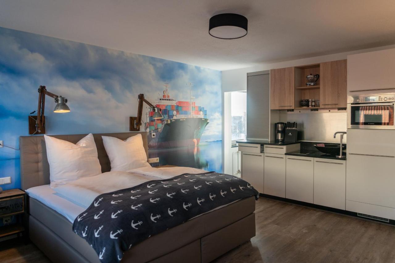 Heimathafen Appartement Cuxhaven Buitenkant foto
